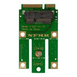 Переходник для M.2 A/E на SSD mSATA / NFHK N-9437E-B
