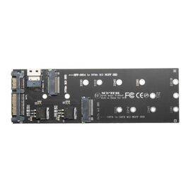 Переходник для SSD M.2 SATA / NVMe / SSF-8654 для установки в корпус SATA3 / NFHK N-8654P