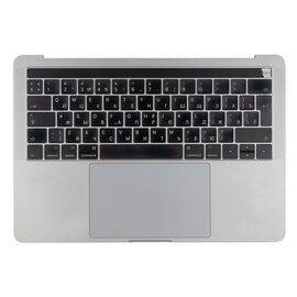 Топкейс с клавиатурой RUS РСТ трекпадом и АКБ A1819 MacBook Pro 13 Retina A1706 Late 2016 Mid 2017 Space Grey / Б/У