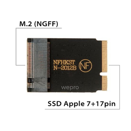 Переходник для SSD M.2 NVMe на MacBook Air Mid 2012 / NFHK N-2012B
