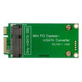 Переходник для SSD mSATA для установки в разъем miniPCIe / NFHK N-ASUS