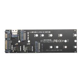 Переходник для SSD M.2 SATA / NVMe / SSF-8654 для установки в корпус SATA3 / NFHK N-8654P