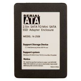 Переходник для SSD mSATA для установки в корпус 2.5 SATA3 / NFHK N-2508