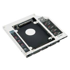 Переходник-салазки для установки дополнительного HDD/SSD OptiBay 9.5mm SATA без ушей