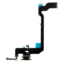 Шлейф зарядки нижний iPhone XS черный / 821-01363 / разбор