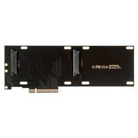 Плата расширения на 2 порта U.2 SFF-8639 на разъем PCIe x8 / NFHK N-8639F