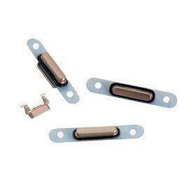 Набор боковых кнопок iPhone 6 / 6 Plus золотой