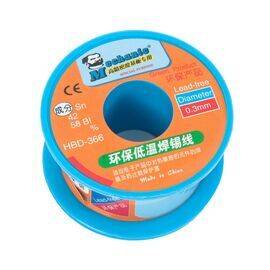 Припой проволочный бессвинцовый Mechanic HBD-366 диаметр 0.3мм 40г