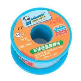 Припой проволочный бессвинцовый Mechanic HBD-366 диаметр 0.5мм 40г