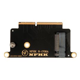 Переходник для SSD M.2 NVMe на MacBook Pro 13 A1708 Late 2016 Mid 2017 / NFHK N-1708A