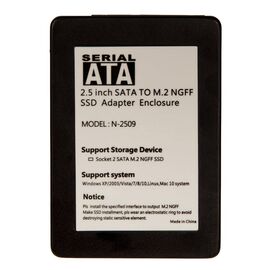 Переходник для SSD M.2 SATA для установки в корпус 2.5 SATA3 / NFHK N-2509