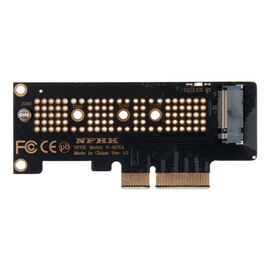 Переходник для SSD M.2 NVMe в разъем PCIe 3.0 x4 / NFHK N-M2X4