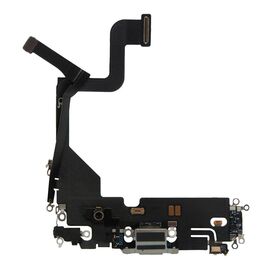 Шлейф зарядки нижний iPhone 13 Pro белый / 821-03238 / разбор