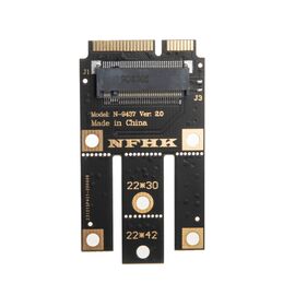 Переходник для SSD M.2 NVMe на SSD mSATA / NFHK N-9437A-B