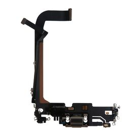 Шлейф зарядки нижний iPhone 13 Pro Max золото / 821-03241 / разбор
