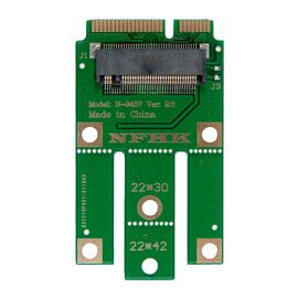 Переходник для SSD M.2 NVMe на SSD mSATA / NFHK N-9437A-G