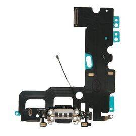 Шлейф зарядки нижний iPhone 7 черный / 821-00270 / AAA