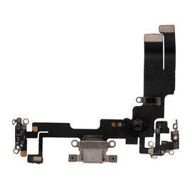 Шлейф зарядки нижний iPhone 14 фиолетовый / 821-03758-07 / разбор