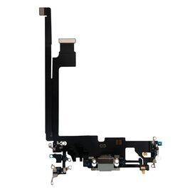 Шлейф зарядки нижний iPhone 12 Pro Max белый / 821-02541 / разбор