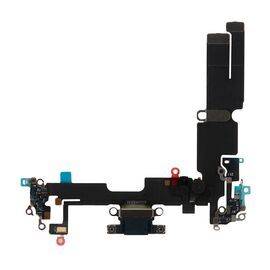 Шлейф зарядки нижний iPhone 14 Plus черный / 821-03954-04 / разбор