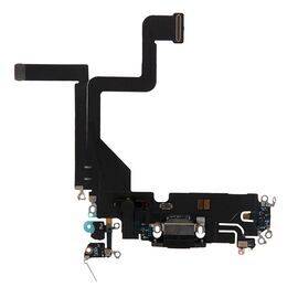 Шлейф зарядки нижний iPhone 14 Pro черный / 821-03751-04 / разбор