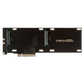 Плата расширения на 2 порта U.2 SFF-8639 на разъем PCIe x8 / NFHK N-8639F