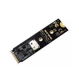 Переходник для SFF-8612 Oculink в M.2 NVMe eGPU + плата PCIe 4.0 x4 / NFHK N-P8612C