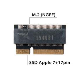 Переходник для SSD M.2 NVMe на MacBook Pro / iMac 2012 / NFHK N-2012P