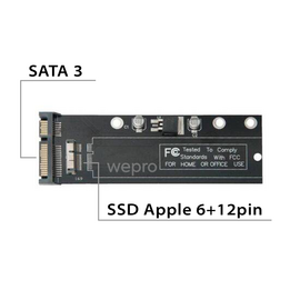 Переходник для SSD MacBook Air Late 2010 Mid 2011 на SATA3 / NFHK N-2011