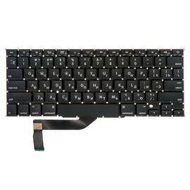 Клавиатура MacBook Pro 15 Retina A1398 Mid 2012 - Mid 2015 прямой Enter US с русской гравировкой / AA