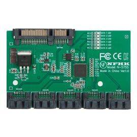 Плата переходник на 6 портов SATA / NFHK N-575S