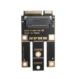 Переходник для SSD M.2 NVMe на SSD mSATA / NFHK N-9437A-B