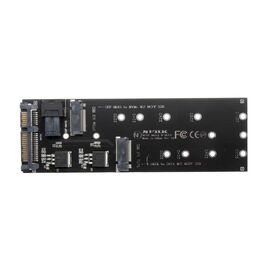 Переходник для SSD M.2 SATA / NVMe / SFF-8643 для установки в корпус SATA3 / NFHK N-8643P