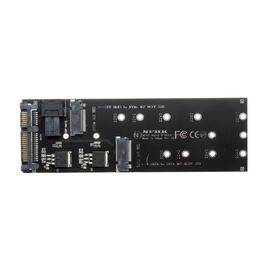 Переходник для SSD M.2 SATA / NVMe / SFF-8643 для установки в корпус SATA3 / NFHK N-8643P