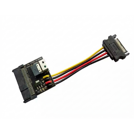 Кабель SlimSAS SFF-8654 4i — U.2 SFF-8639 с питанием SATA