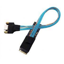 Переходник M.2 PCI-E > Oculink 4i SFF-8611 / NFHK N-8611E 30cm