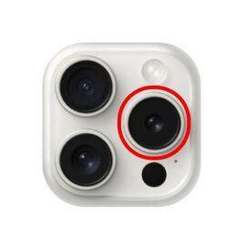 Стекло камеры сапфировое iPhone 12 Pro Max боковое / разбор