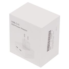 Блок питания-адаптер 35W с двумя портами USB-C+C / ORIG