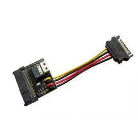 Кабель SlimSAS SFF-8654 4i — U.2 SFF-8639 с питанием SATA