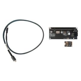 Переходник для SFF-8612 Oculink в M.2 NVMe eGPU + плата с доп питанием и разъемом PCIe x16 и SFF-8611 + кабель данных / NFHK N-8611S N-PU01