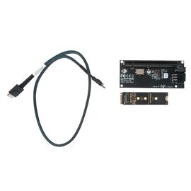 Переходник для SFF-8612 Oculink в M.2 NVMe eGPU + плата с доп питанием и разъемом PCIe x16 и SFF-8611 + кабель данных / NFHK N-8611A N-PU01