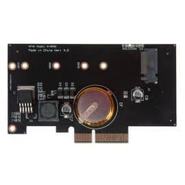 Плата расширения с защитой от отключения питания для SSD M.2 NVMe в разъем PCIe x4 / NFHK N-NGFF-PRO-2U
