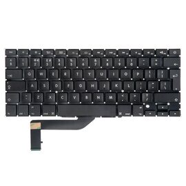 Клавиатура MacBook Pro 15 Retina A1398 Mid 2012 - Mid 2015 Г-образный Enter UK / AA