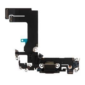 Шлейф зарядки нижний iPhone 13 mini черный / 821-03156 / разбор