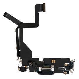 Шлейф зарядки нижний iPhone 14 Pro темно-фиолетовый / 821-03751-04 / разбор