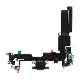 Шлейф зарядки нижний iPhone 14 Plus черный / 821-03954-04 / разбор