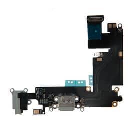 Шлейф зарядки нижний с аудио iPhone 6 Plus серый / 821-2220 / AAA