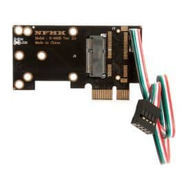 Плата расширения для Wi-Fi M.2 A+E key на разъем PCIe x1 / NFHK N-9435-2EB