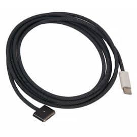 Зарядный кабель USB-C с магнитным разъемом MagSafe 3 Midnight 2m / OEM