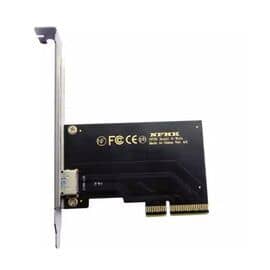 Плата расширения на 1 порт Oculink SFF-8612 в разъем PCIe x4 / NFHK W12A-4U